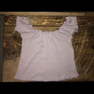 BRANDY MELVILLE Off the Shoulder Top